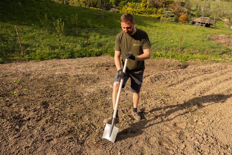 Rangă dreaptă S592.WH, KomaXit, coadă din lemn