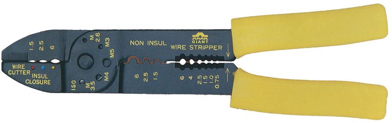 Cleste Strend Pro 210 mm pentru dezizolare si sertizare cabluri (electrician)