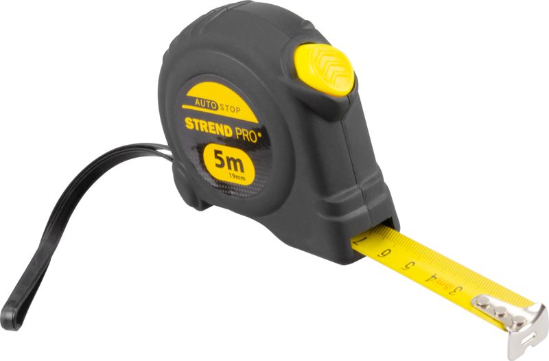 Ruletă Strend Pro WorkTiger 6K, 5 m, 19 mm, Auto Stop