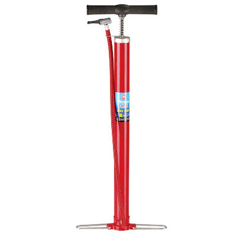 Pompă manuală de podea Strend Pro Akola HAP822, 38x500 mm, pentru umflare (bicicletă/motocicletă/piscină)