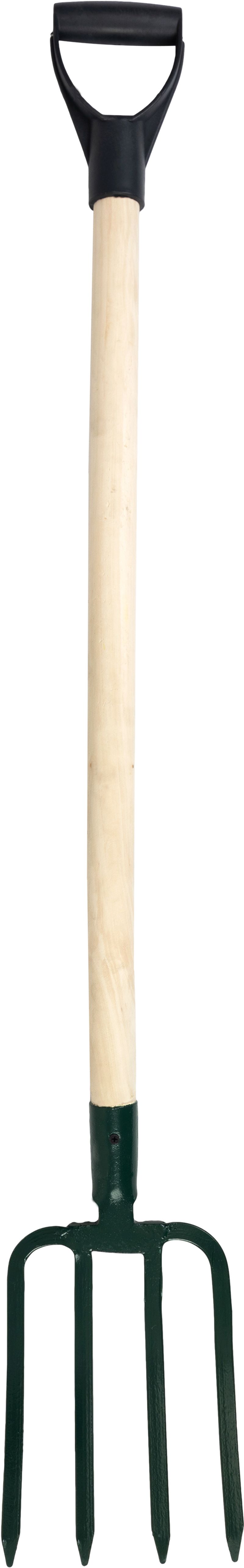 Furcă de săpat ANGARDEN, 4 dinți, cu mâner tip D