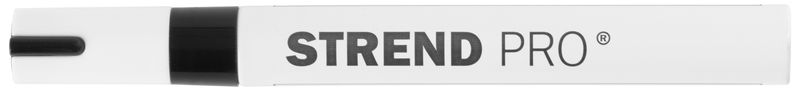 Marker permanent Strend Pro, aluminiu, negru