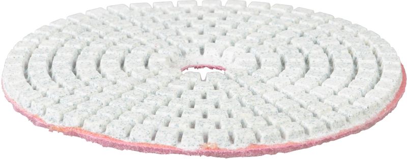 Disc diamantat de lustruire Strend Pro Premium P100, 100 mm, Velcro, pentru lustruire umedă