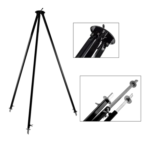 Suport reglabil pentru ceaun 101–184 cm – fier vopsit Handy KitchenServ