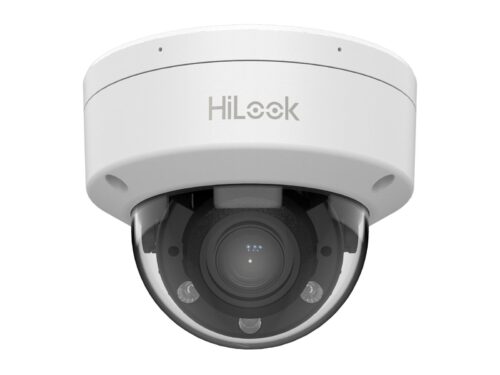 Camera supraveghere IP Hikvision HiLook IPC-D640HA-LZU, 4MP, varifocala 2.8-12mm, iluminare duala, microfon, slot micro SD, PoE, IP67, IK08 SafetyGuard Surveillance