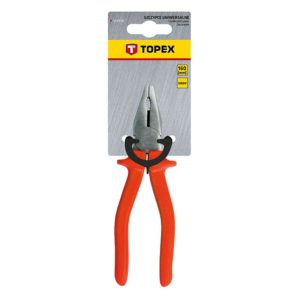 Cleste combinat 160mm 1000v VDE TOPEX 32D510 HardWork ToolsRange