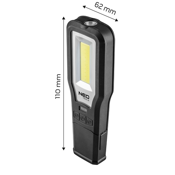 Lampa/lanterna de lucru 550 + 150 lm COB LED NEO TOOLS 99-071 HardWork ToolsRange