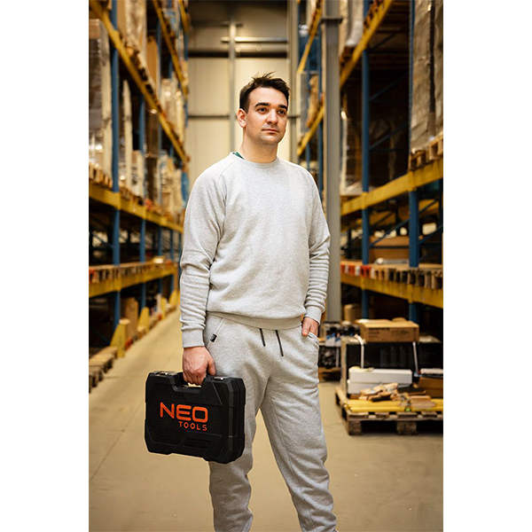 Bluza CONFORT gri melange marimea L/52 NEO TOOLS 81-650-L HardWork ToolsRange