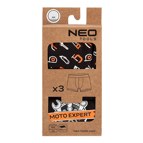 Boxeri basic set 3 buc. marimea L NEO TOOLS 81-679-L HardWork ToolsRange