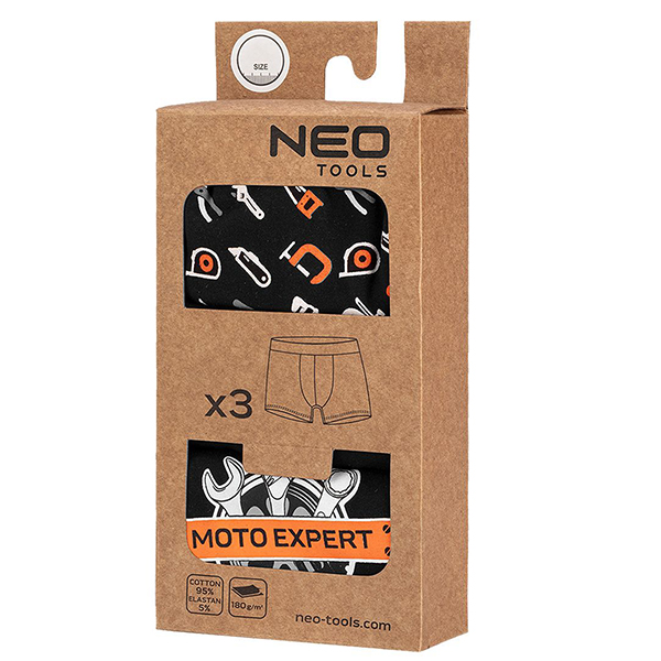 Boxeri basic set 3 buc. marimea L NEO TOOLS 81-679-L HardWork ToolsRange