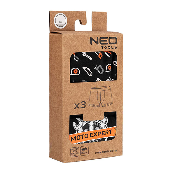 Boxeri basic set 3 buc. marimea L NEO TOOLS 81-679-L HardWork ToolsRange