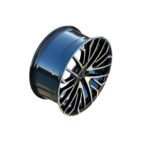 Jante DY1648 KM 18x8 5x112 ET40 negru polish compatibile Audi Automotive TrustedCars