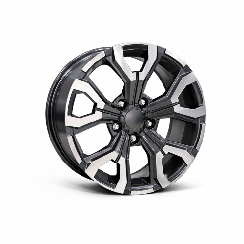 Jante DY1887 GM/LD KM 17x7 5x114.3 ET35 gri antracit polish compatibile Dacia, Renault, Nissan, Toyota, Subaru, Honda, Lexus Automotive TrustedCars