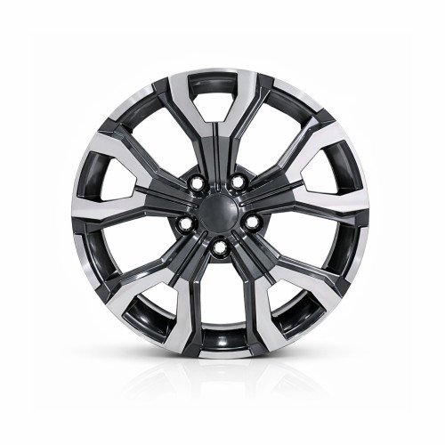 Jante DY1887 GM/LD KM 17x7 5x114.3 ET35 gri antracit polish compatibile Dacia, Renault, Nissan, Toyota, Subaru, Honda, Lexus Automotive TrustedCars