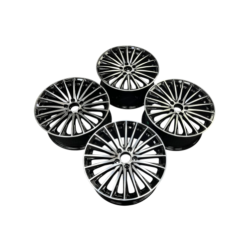 Jante DY987 KM 17x7.5 5x112 ET35 negru polish compatibile Mercedes, Volkswagen, Audi, Seat, Skoda, Cupra Automotive TrustedCars