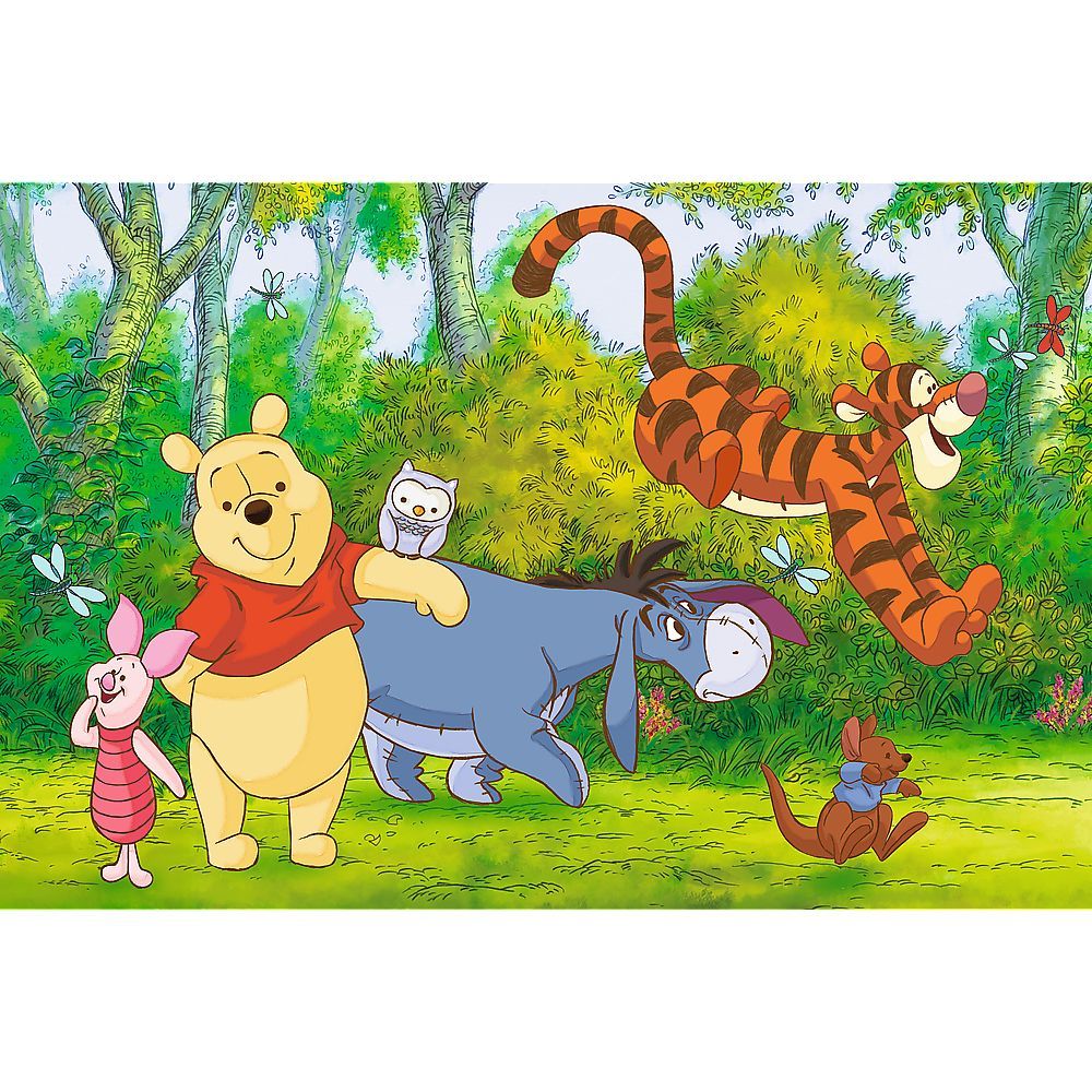 PUZZLE TREFL 60 DISNEY WINNIE THE POOH MIERE DELICIOASA SuperHeroes ToysZone