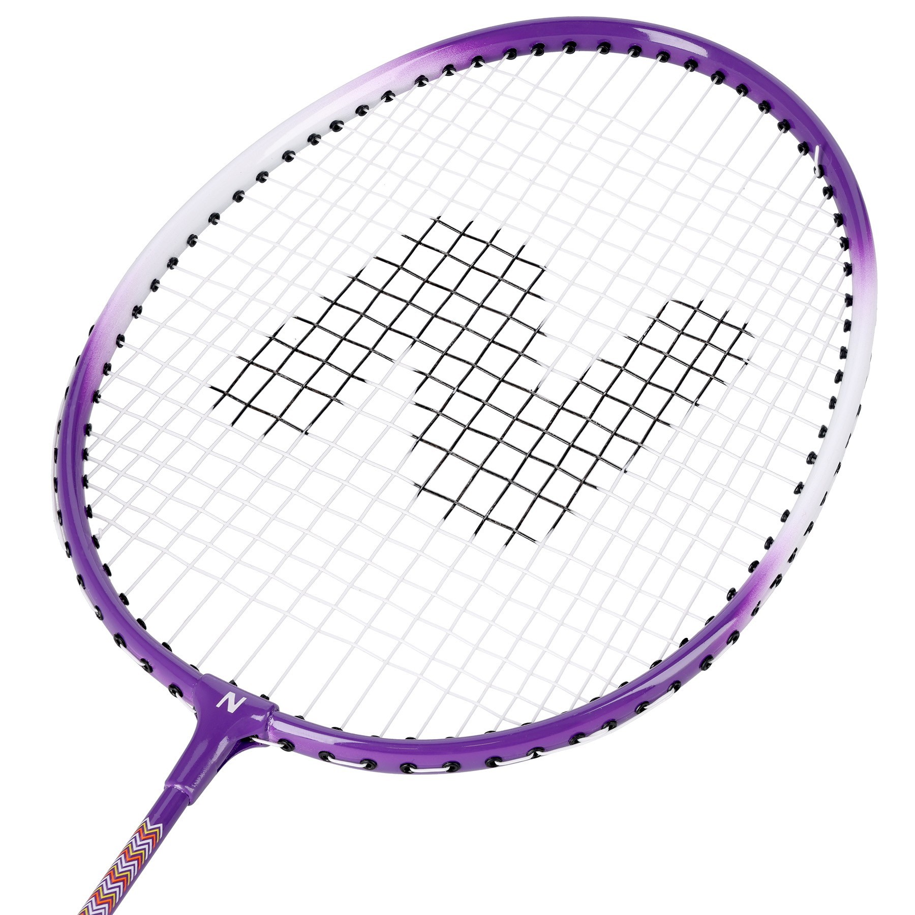 Set badminton Nils NRZ2053 2 rachete, 3 fluturasi, 1 husa de protective FitLine Training