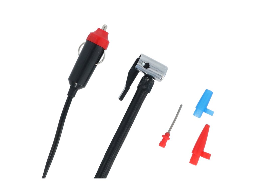 Compresor auto Carpoint 12V 16bari cu fisa bricheta si adaptori AutoDrive ProParts