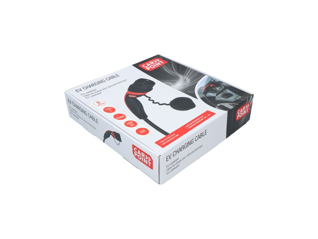 Cablu incarcare masini electrice, CarPoint, Type 2, 32A, 1Ph, 6 metri AutoDrive ProParts