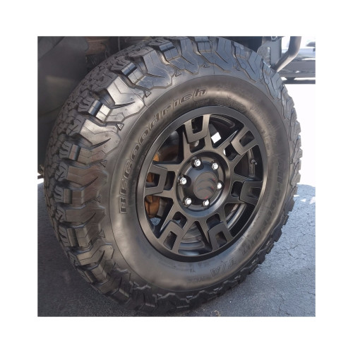 Jante PDW 4x4 17x8 6x139.7 ET0 negru semi mat compatibile Ford Ranger, Toyota Land Cruiser, Toyota Hilux, Nissan, Mitsubishi Cod: 7608232 Automotive TrustedCars