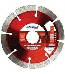 Disc diamantat Wellcut 344 mm pentru beton si zidarie, alezaj 50/21 mm