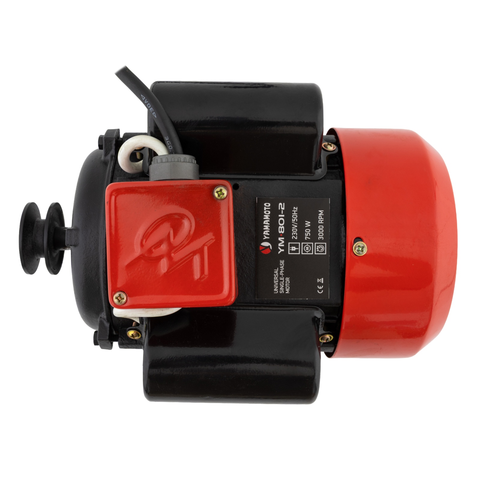 Motor electric monofazat 0.75 kW (750W) 230V 3000 rpm, bobinaj cupru, Yamamoto YM801-2