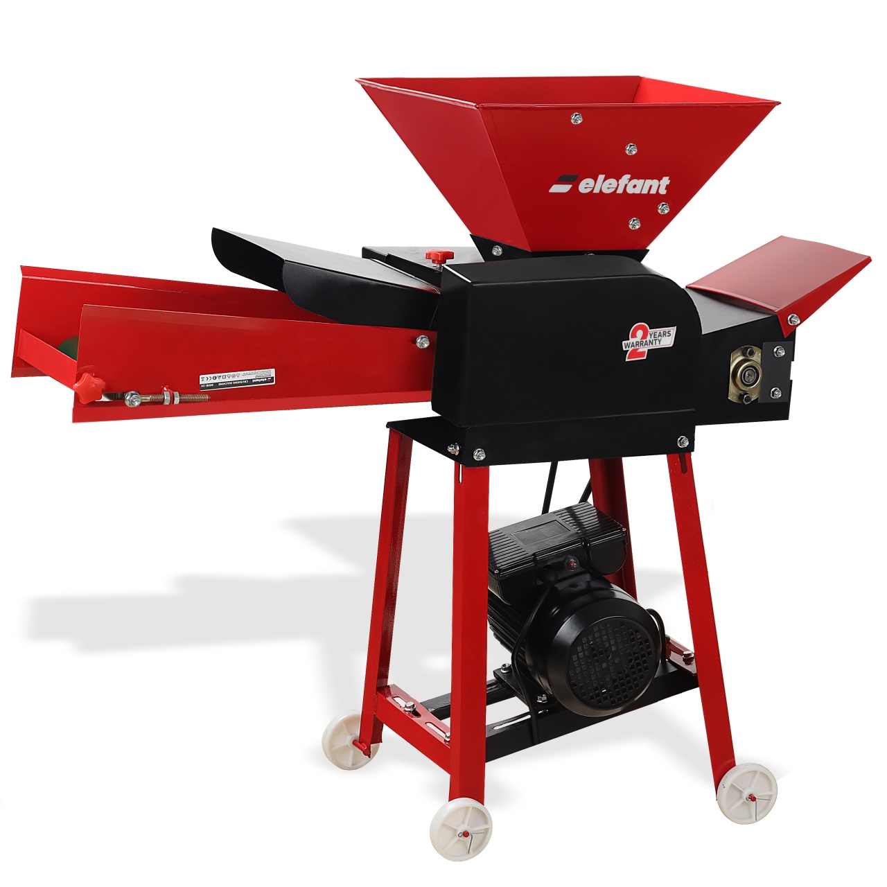 Moară electrică pentru furaje Elefant MHK-20, 2200W (3CP), 600 kg/h, 2900 rpm