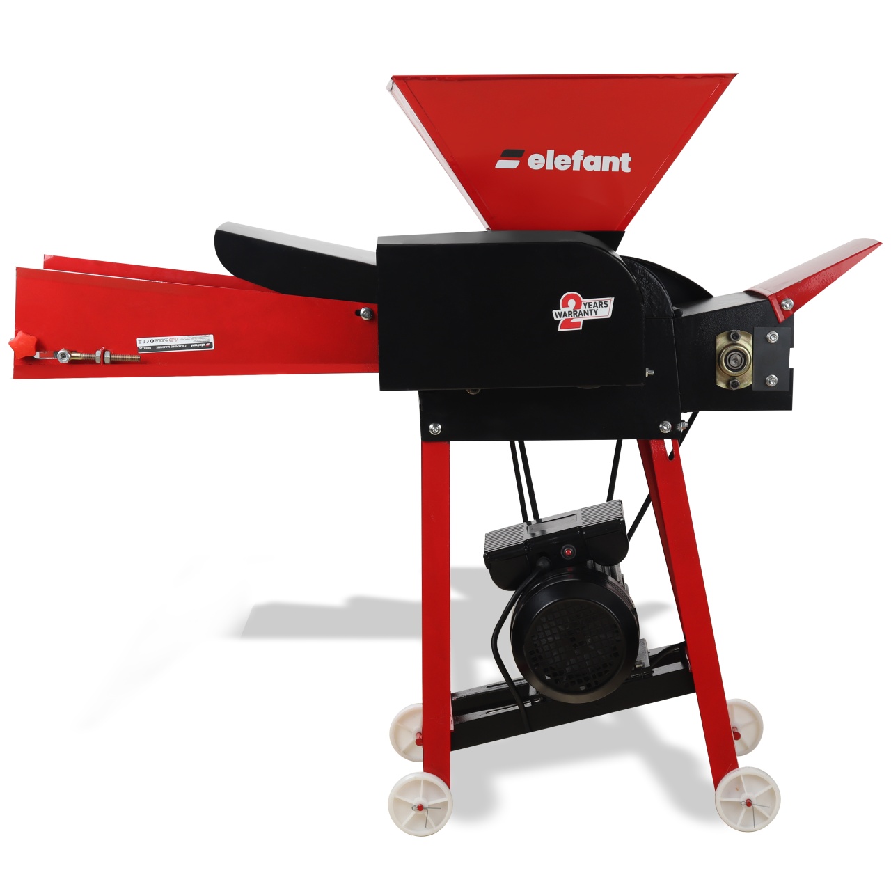 Moară electrică pentru furaje Elefant MHK-20, 2200W (3CP), 600 kg/h, 2900 rpm