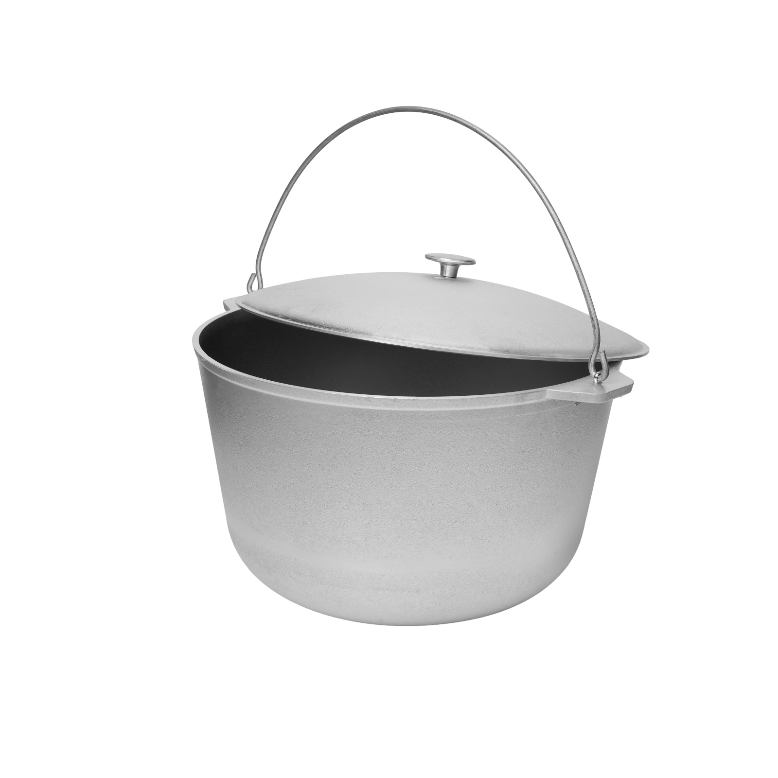 Ceaun din aluminiu alimentar 24L cu capac și mâner – ELEFANT