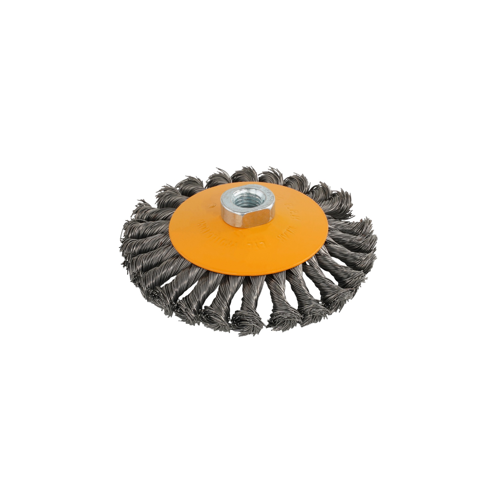 Perie de sârmă conică cu noduri ROTOR 125 mm M14 pentru polizor unghiular (flex)