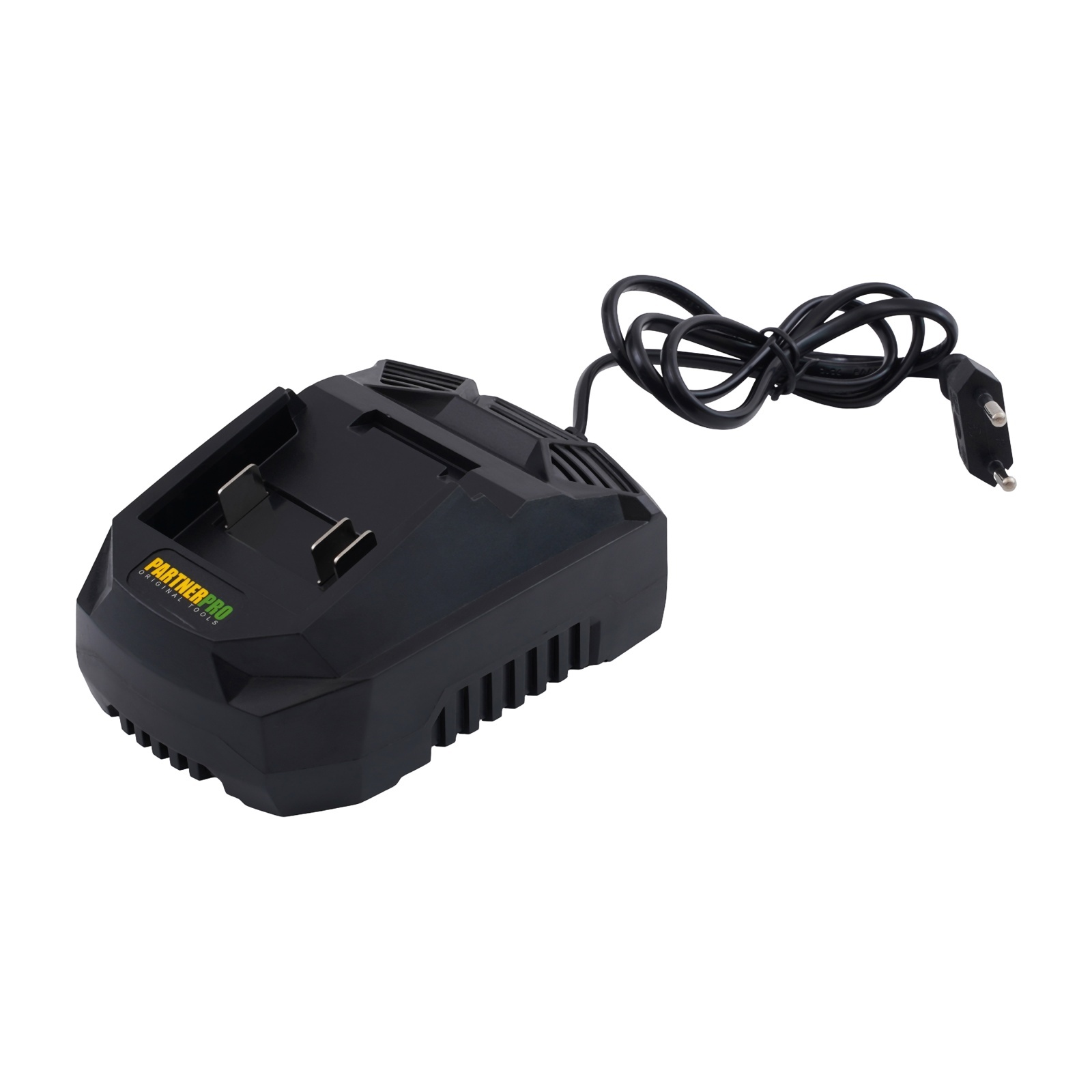 Set foarfecă electrică de grădină + fierăstrău cu lanț (mini drujbă) pe acumulator 20V PartnerPro PP-FF 5in1, Brushless, 2x2Ah