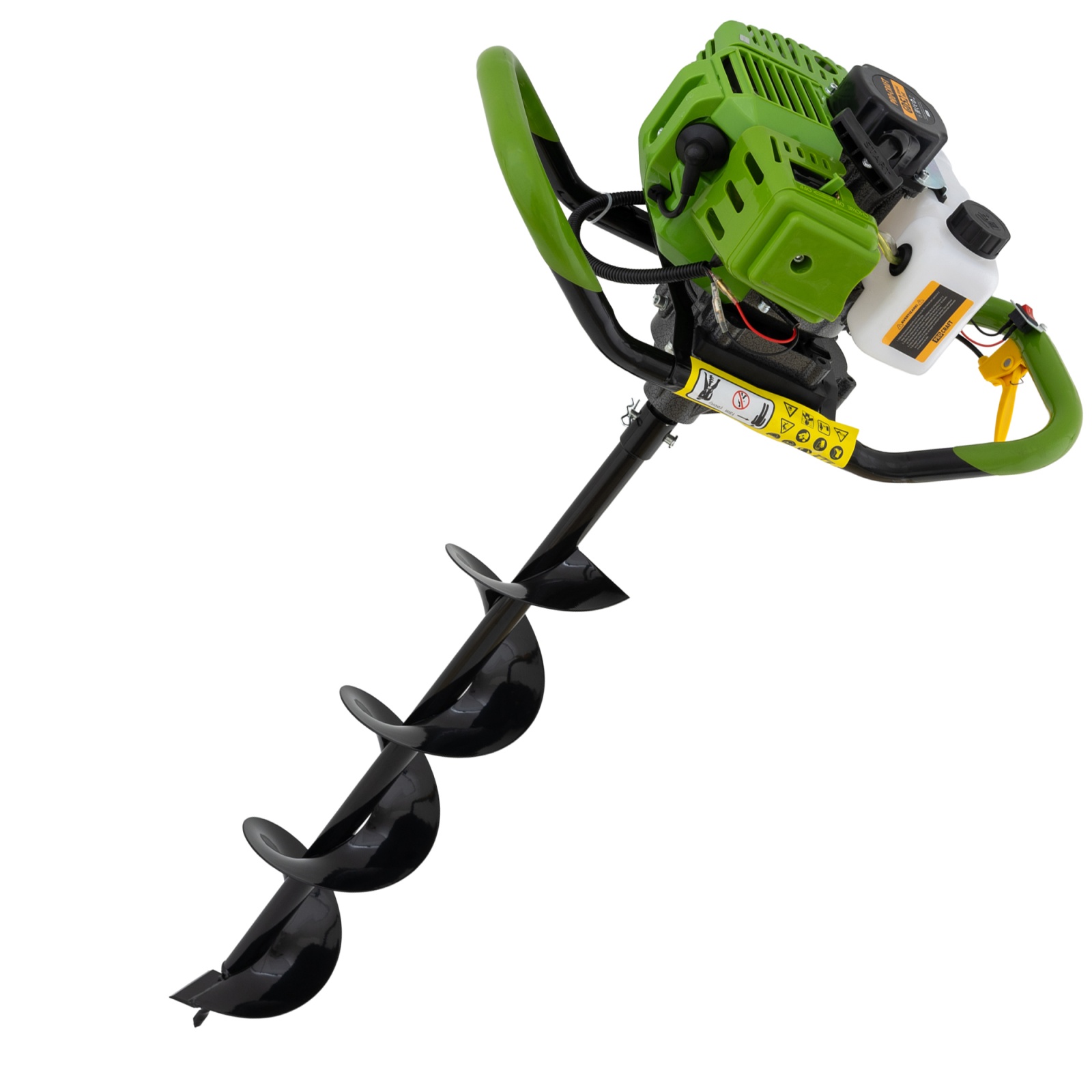 Motoburghiu pe benzină ProCraft GD52 1400W, motor 2 timpi (2T), 2800–3200 rpm, cu burghiu 150x800 mm