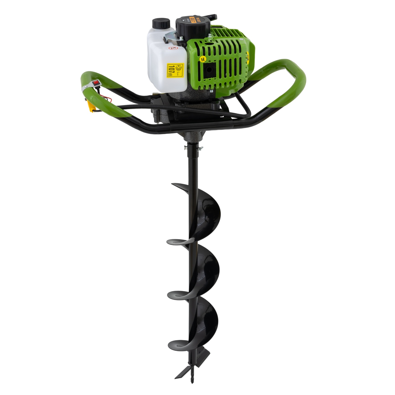 Motoburghiu pe benzină ProCraft GD52 1400W, motor 2 timpi (2T), 2800–3200 rpm, cu burghiu 150x800 mm