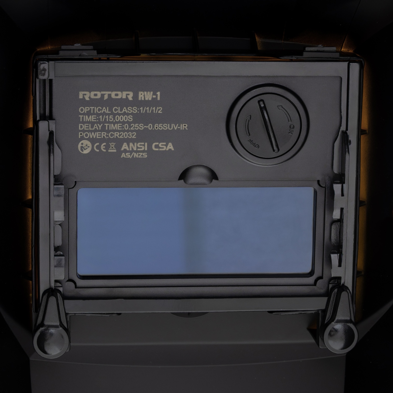 Mască de sudură automată cu auto-întunecare ROTOR RW-1, protecție UV/IR 16