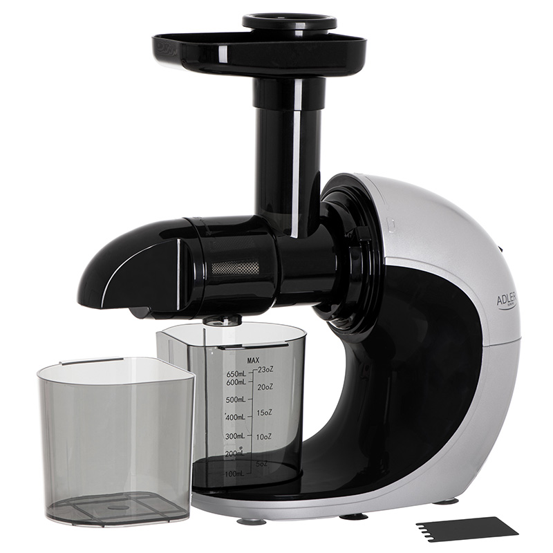 Storcător lent 3 în 1 Adler AD 4131 – Slow Juicer + Mașină de tocat carne + Răzătoare legume