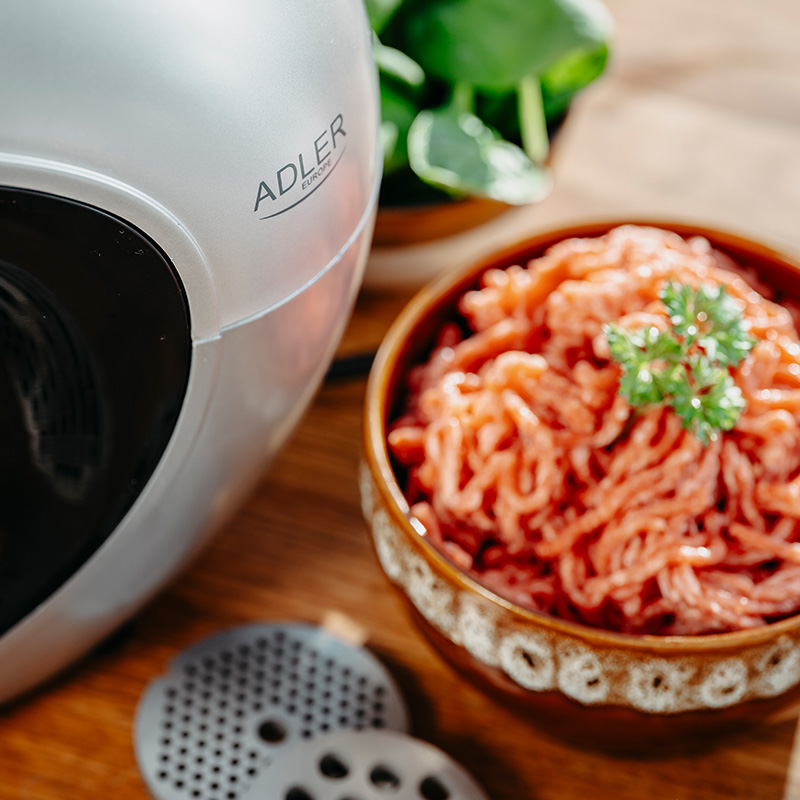 Storcător lent 3 în 1 Adler AD 4131 – Slow Juicer + Mașină de tocat carne + Răzătoare legume