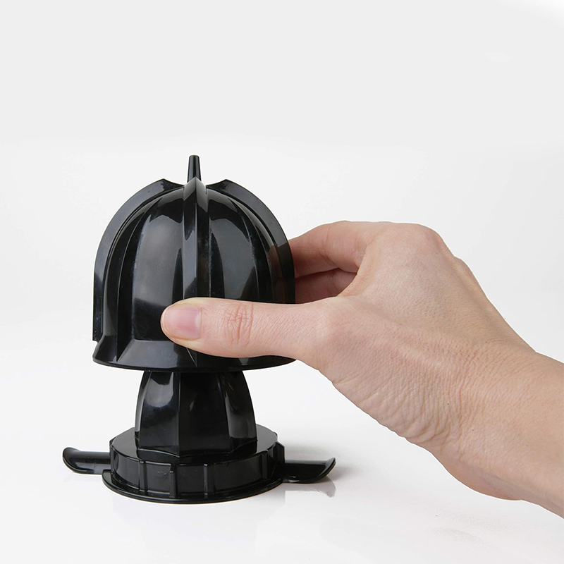 Storcător de citrice Black+Decker 100W cu pârghie, recipient 250 ml, inox