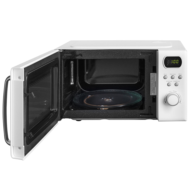 Cuptor cu microunde Daewoo 20L 700W Digital, 8 Programe, Alb