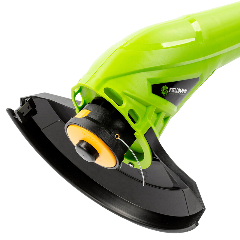 Trimmer electric (motocoasă) Fieldmann 350W, mâner telescopic 95–105 cm, 12.000 rpm