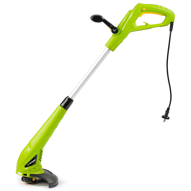 Trimmer electric (motocoasă) Fieldmann 350W, mâner telescopic 95–105 cm, 12.000 rpm