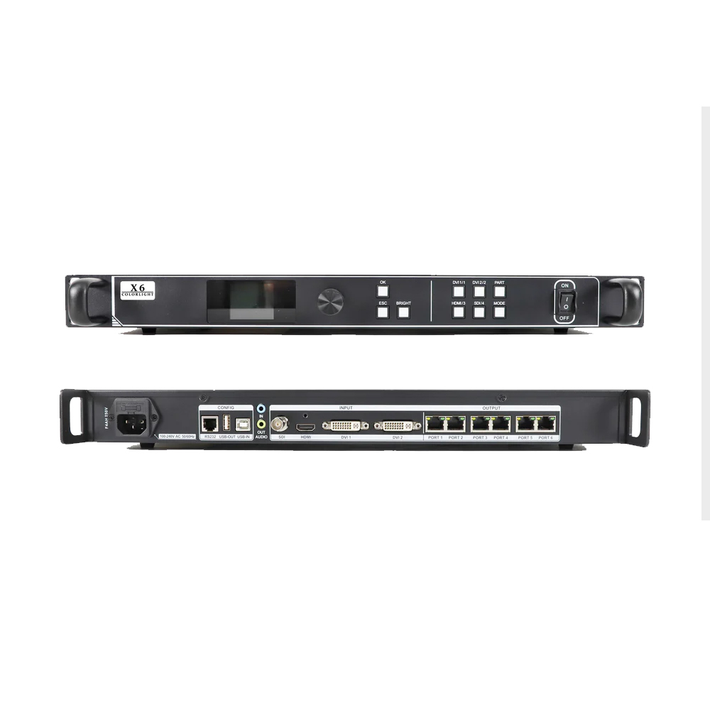 Controller LED Colorlight X6 cu SDI/HDMI/DVI pentru Ecran LED (Video Processor)