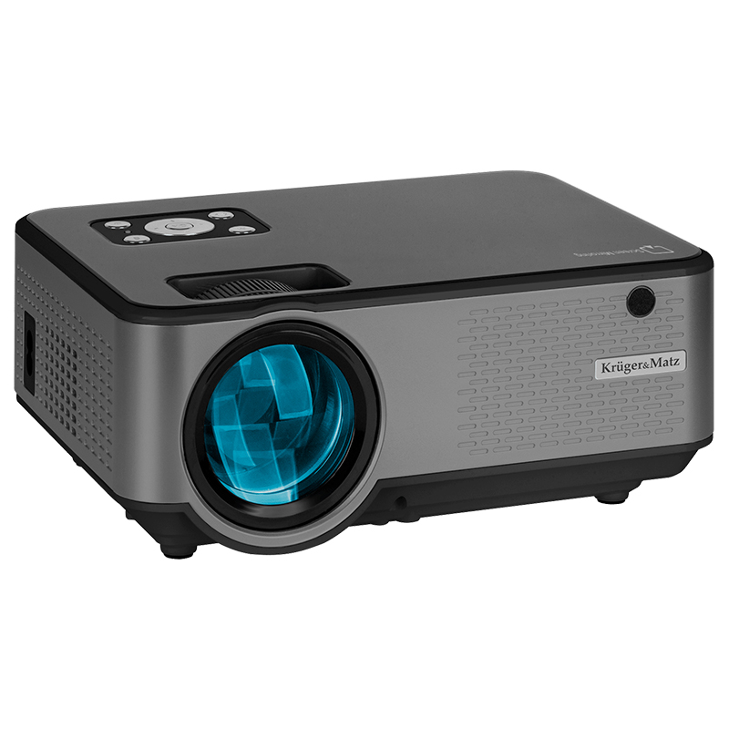 Videoproiector Full HD Wi‑Fi LED Kruger&Matz V-LED60 pentru home cinema, 150”