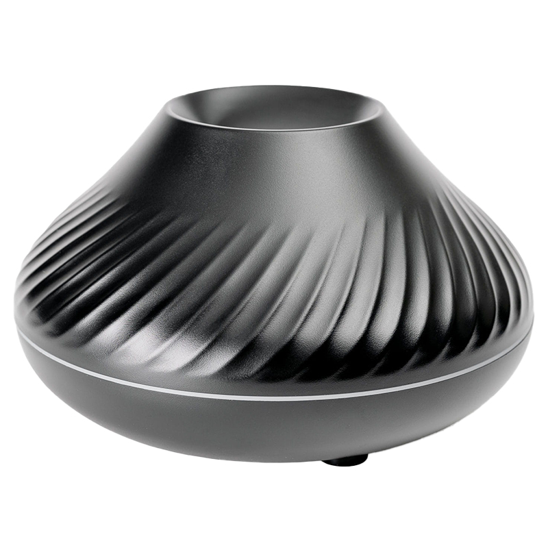 Difuzor aromaterapie Platinet Flame cu ionizare si umidificator cu ultrasunete, 130 ml, LED 7 culori, USB-C