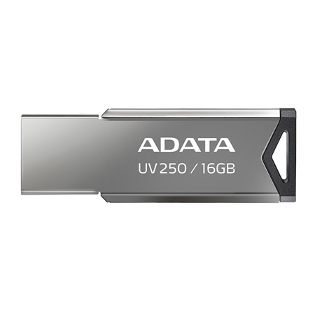 Stick USB ADATA UV250 16GB metalic, USB 2.0