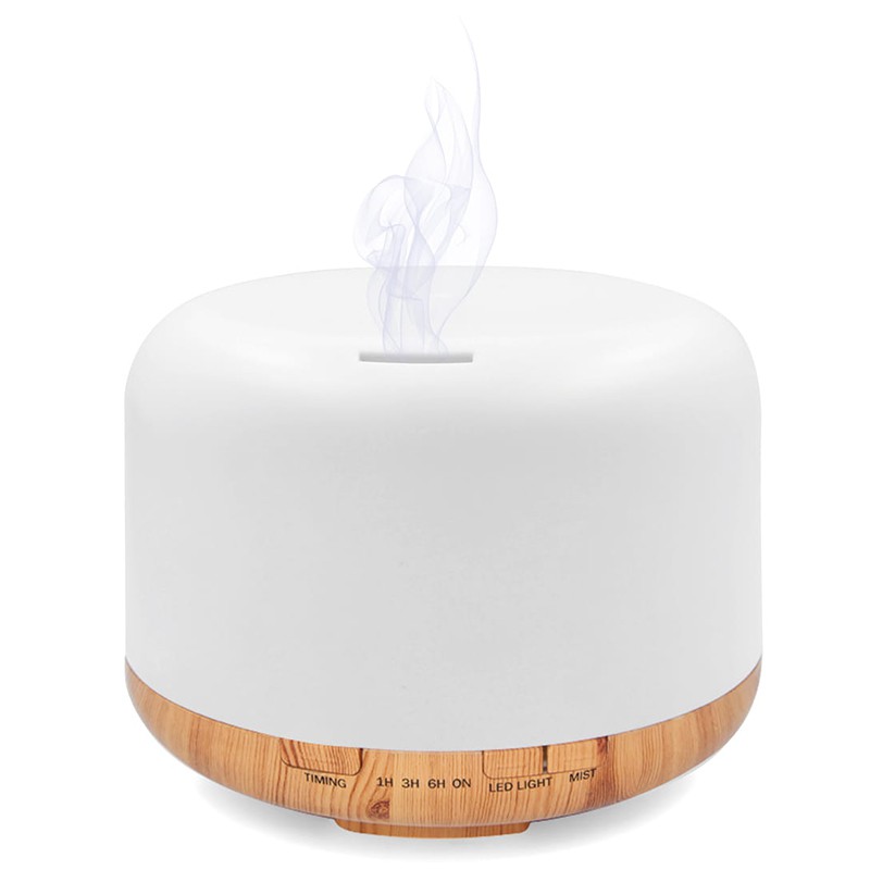 Umidificator cu Ionizator si Difuzor de Arome RGB Platinet, Rezervor 500 ml, 30 ml/h