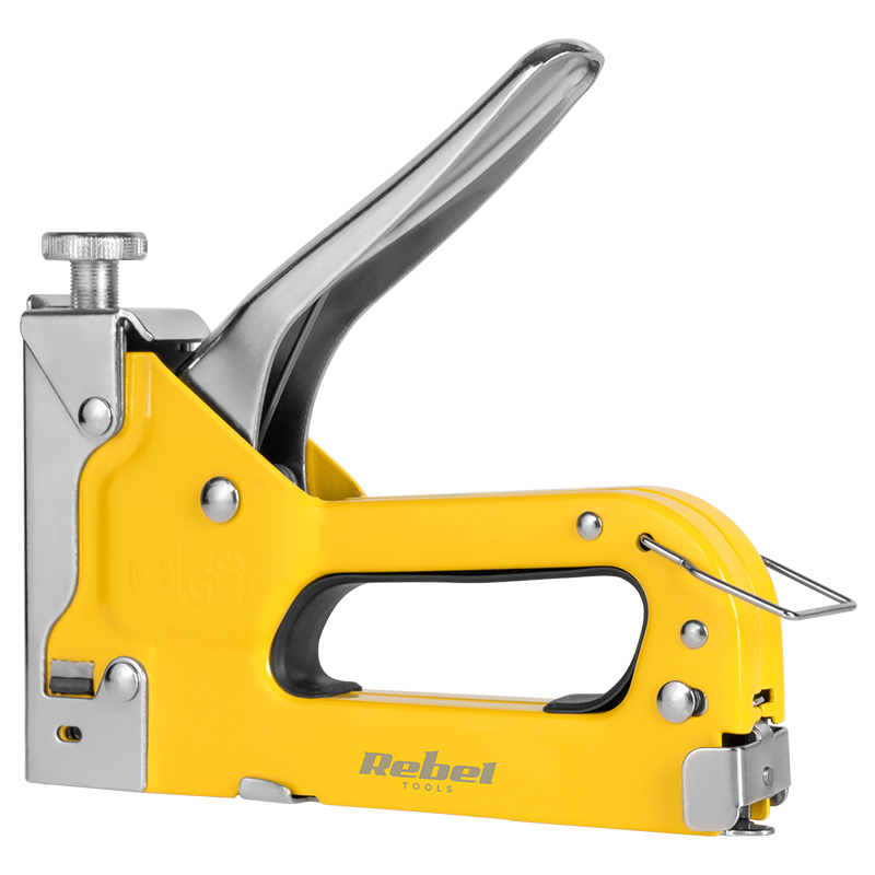 Capsator manual tapiterie Rebel T140 4-14 mm, forta reglabila, maner cauciucat