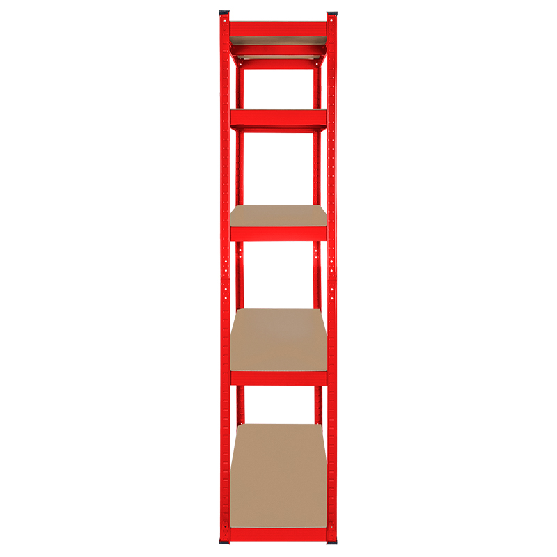 RAFT METALIC 5 POLITE 750KG MDF 180X90X40 ROSU REBEL