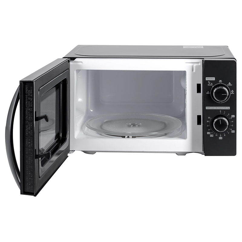 Cuptor cu microunde Toshiba 20L 700W, control mecanic, negru