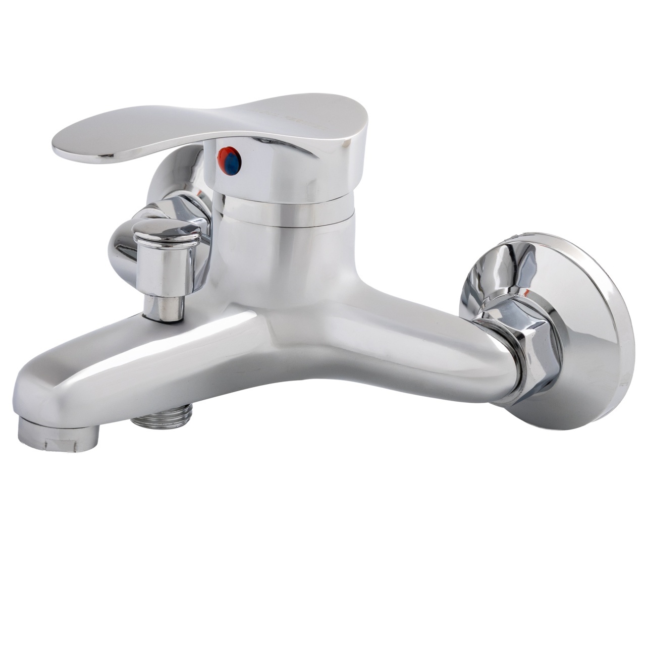 Baterie cadă cu duș Sanit Lux DS-91013, monocomandă, cromată