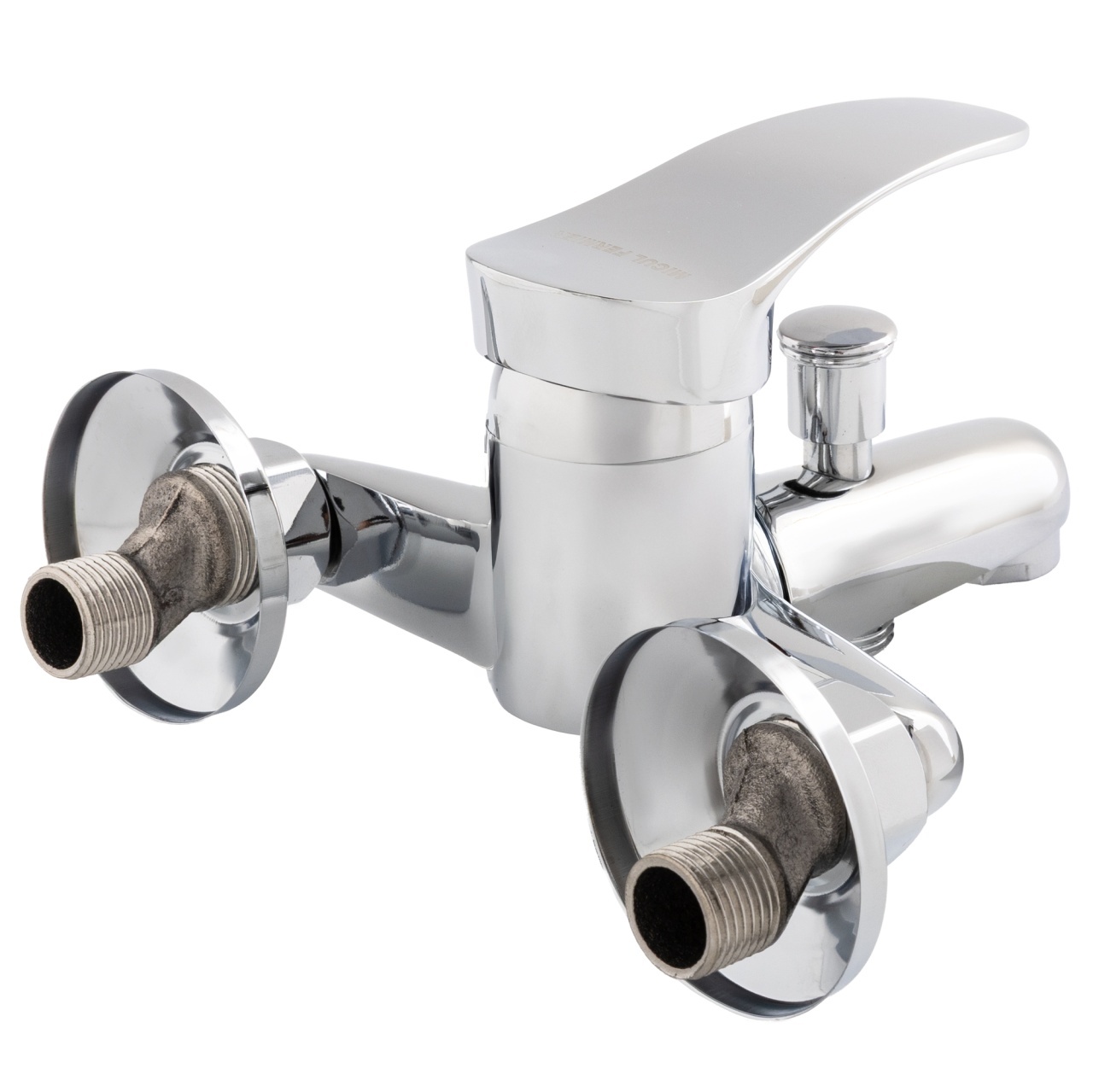 Baterie cadă cu duș Sanit Lux DS-91013, monocomandă, cromată